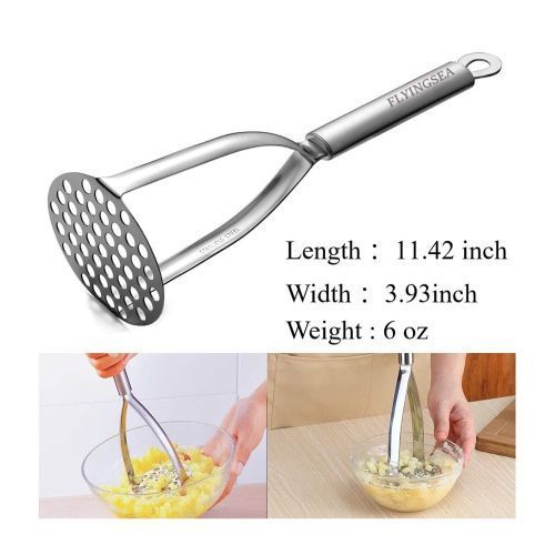 Potato Tomato Masher - Silver