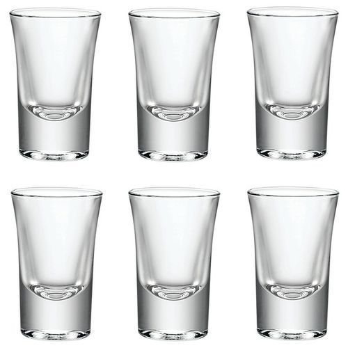 Thick And Heavy Tote Glasses-Transparent