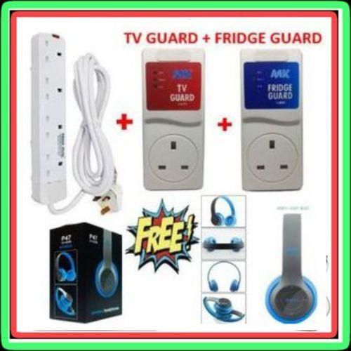 TV Guard+ Fridge Guard +Extension +Headsets
