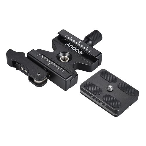 Andoer CL-50LS Aluminum Alloy Quick Release Clamp And Quick