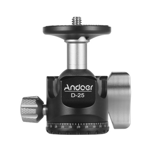 Andoer D-25  Machining Aluminum Alloy Double Notch Ball