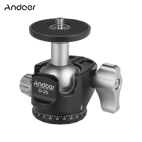 Andoer D-25  Machining Aluminum Alloy Double Notch Ball