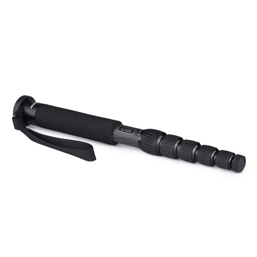 Andoer C-555 155cm/5.1ft Carbon Fiber Camera Monopod Unipod
