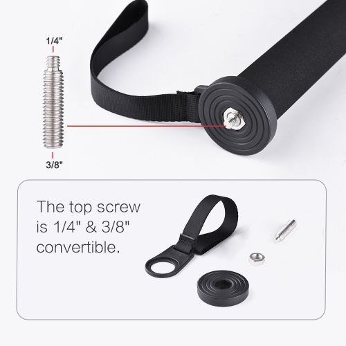 Andoer C-555 155cm/5.1ft Carbon Fiber Camera Monopod Unipod