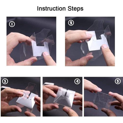 915 Generation 50Pcs Clear Plastic Boxes for Gifts Pvc Packing Box Gift Packaging Transparent Candy Box Wedding Gift Boxes Party Favors