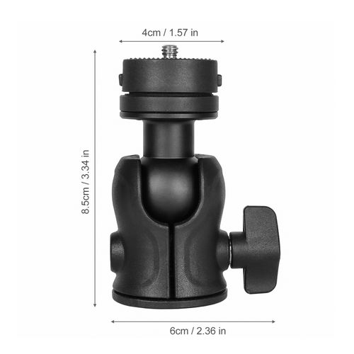 Panoramic Tripod Head Camera Mount Adapter Mini Ballhead