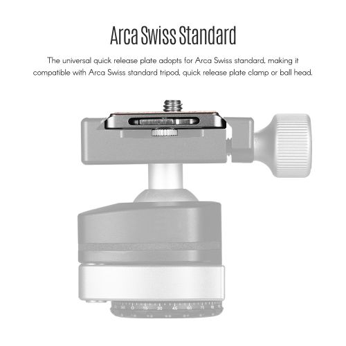 38mm Ultra-thin Universal Quick Release Plate With Camera