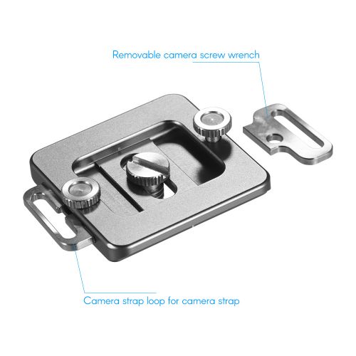 38mm Ultra-thin Universal Quick Release Plate With Camera