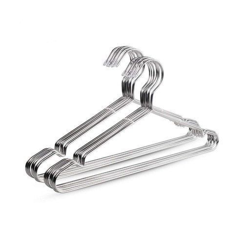 12Pcs of Steel Hangers for clothes - Black