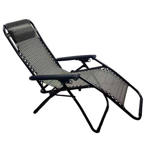 Genuine Foldable Outdoor Patio Chair - Black