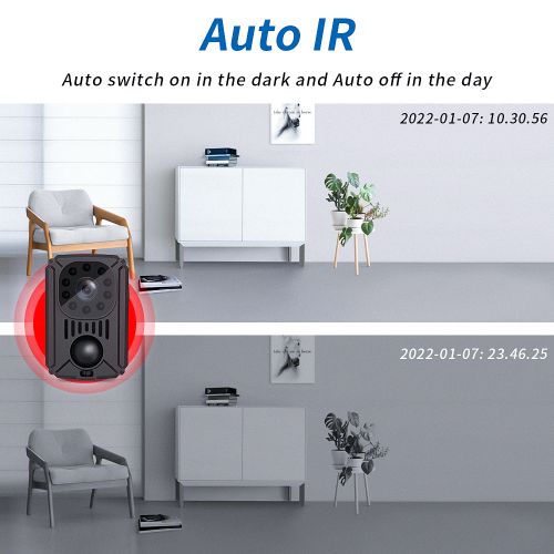 1080P HD Body Mounted Camera Portable Video Recorder With