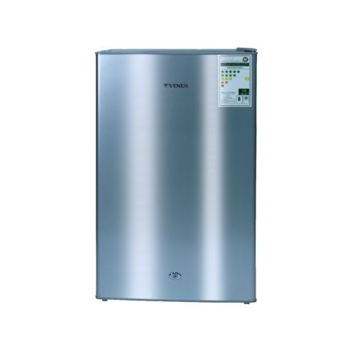 Venus VG165 Single Door Refrigerator, 120 Liters &ndash; Silver. ( 1 YR WRTY)