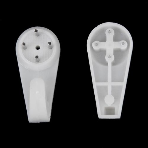 60pcs Plastic Invisible Traceless Photo Picture Frame Nail Hooks