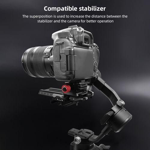 Quick Release Clamp Adapter Set With Quick Release Plate