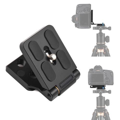 Foldable Lshaped Quick Release Plate Camera L Bracket