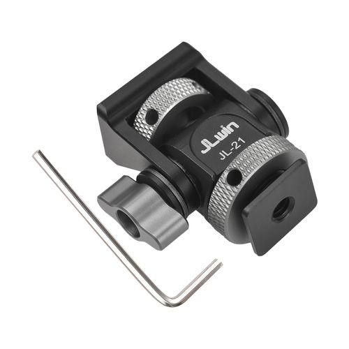 JLwin JL21 Camera Monitor Mount Bracket With Cold Shoe