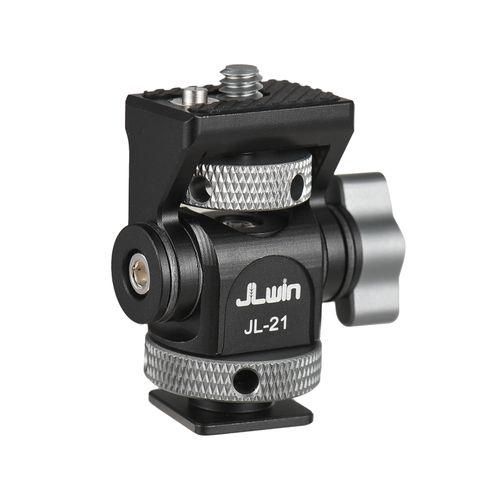 JLwin JL21 Camera Monitor Mount Bracket With Cold Shoe