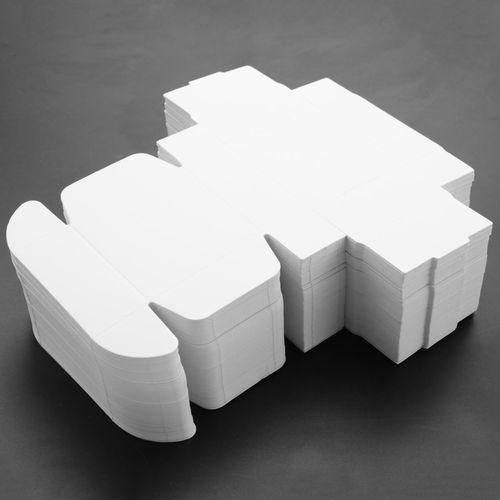 915 Generation 100Pcs Kraft Paper Box Kraft Box Packaging Box Small SizeWh