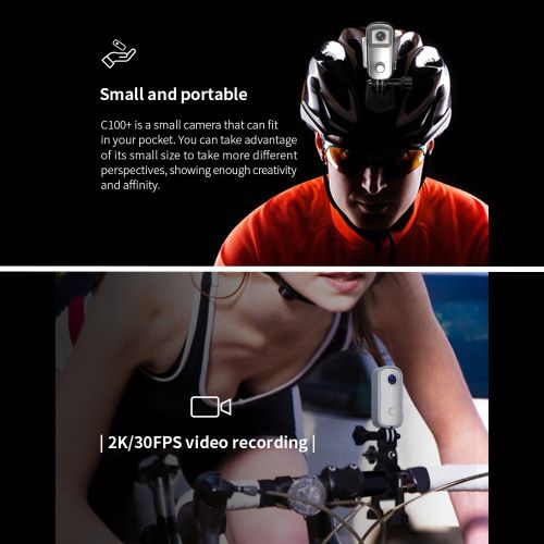 Sjcam C100+ Mini Action Camera 4K 30fps Video Digital