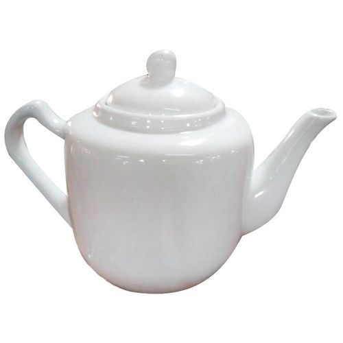 High Grade Ceramic Teapot  For Coffee Tea-White