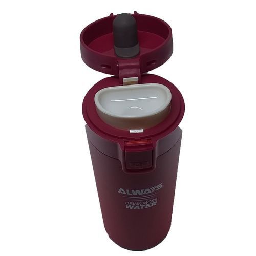 Always Stainless Steel Travel Mug, 0.4L - Maroon