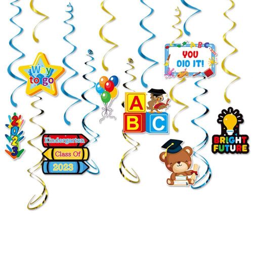Kindergarten Graduation Banner Kindergarten Graduation Party Decor for Nursery School Kindergarten NO5238