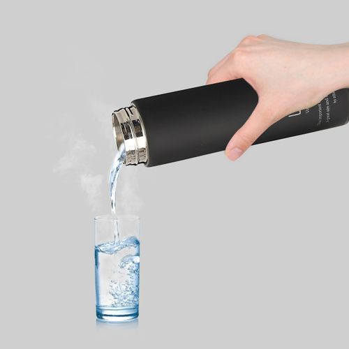 Life Stainless Tea Coffee Flask Vacuum Bottle - Black