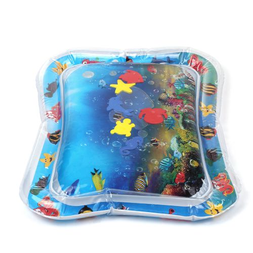 Inflatable Baby Water Mat Infant Tummy Time Playmat Toddler