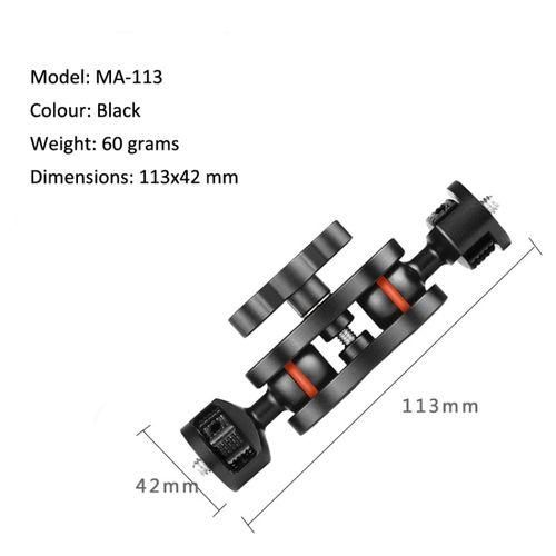 MA113 Black YJ Magic Hand Bracket