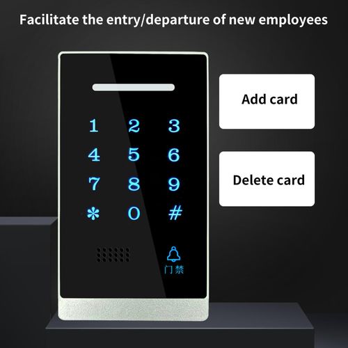 Access Control Keypad, Waterproof Backlight Door Access Control Keypad Password Keypad for House Apartment NO5119