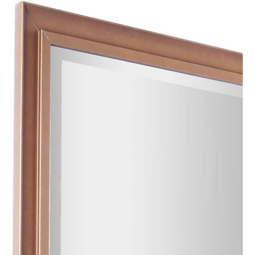 FAFA GLASS 50cm X 70cm Rectangular Framed Wall Mounted Mirror  - Metal Gold