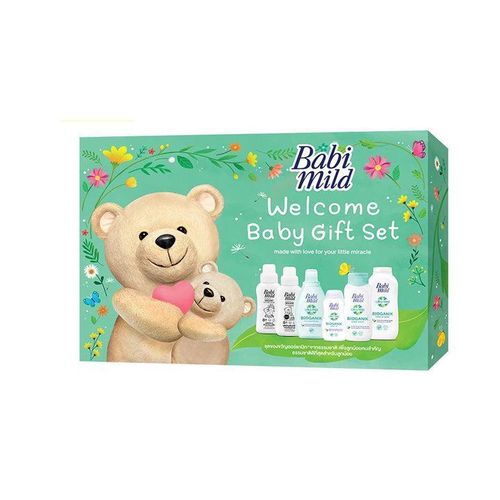 Babi Mild Welcome Baby Gift Set-Green