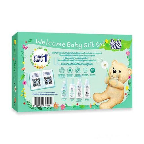 Babi Mild Welcome Baby Gift Set-Green