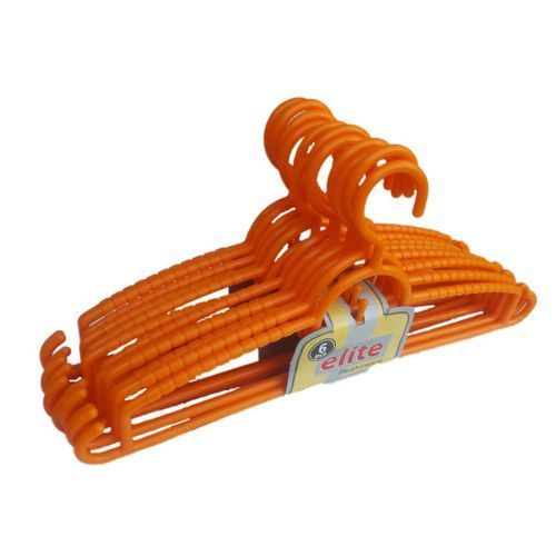 Elite Set Of 12 Cloth Hangers - Orange