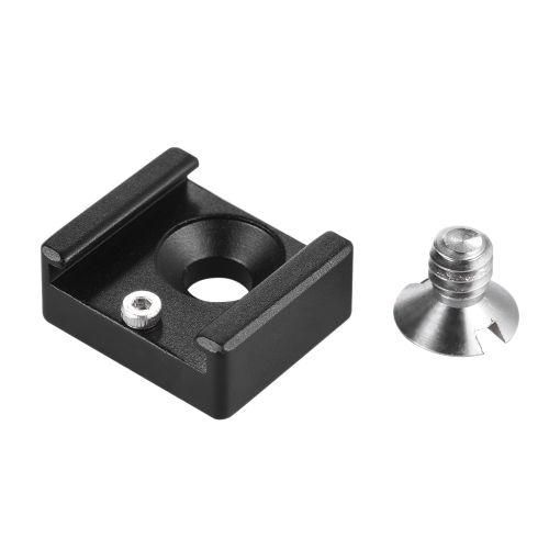 Andoer Cold Shoe Mount Adapter Base Bracket With 14