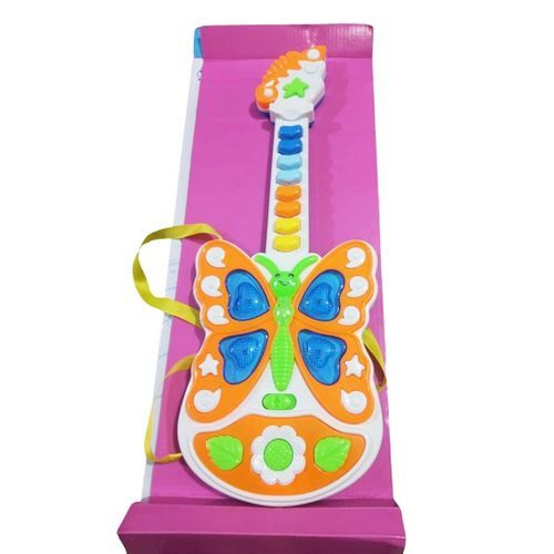 Beautiful Music Toy Guitar With Lights And Sound Children Gift-Multicolour