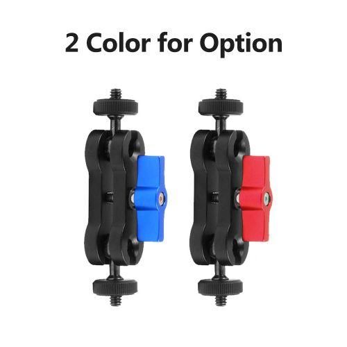 Double Ballhead Mount 14 Inch Screw Magic Ball Head Arm