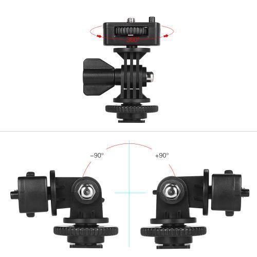 Adjustable Cold Hot Shoe Mount Adapter With 14