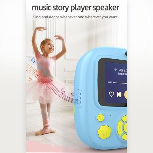 Kids Camera Instant Thermal Printer 2.4 Inch Screen Digital