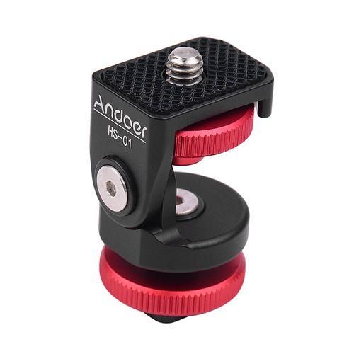Andoer HS01 Cold Shoe Mount Adapter Bracket Holder