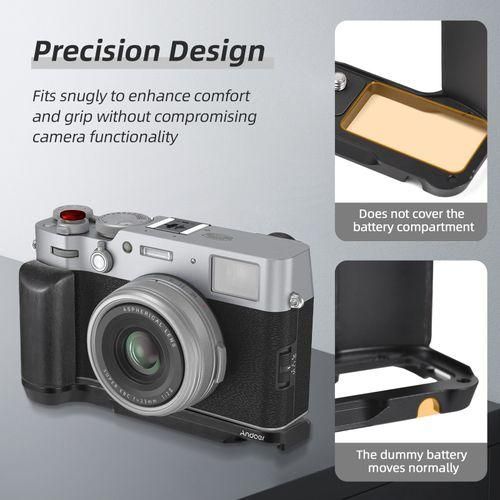 Andoer Camera L Shaped Quick Release Plate Live Streaming