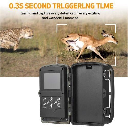 Trail Cameras With Night Vision Motion Activated Waterproof