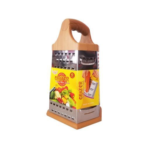 6 Sided Multipurpose Grater - Silver