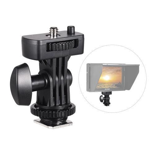 Flexible Cold Shoe Mount Adapter With 14 Inch Screw For