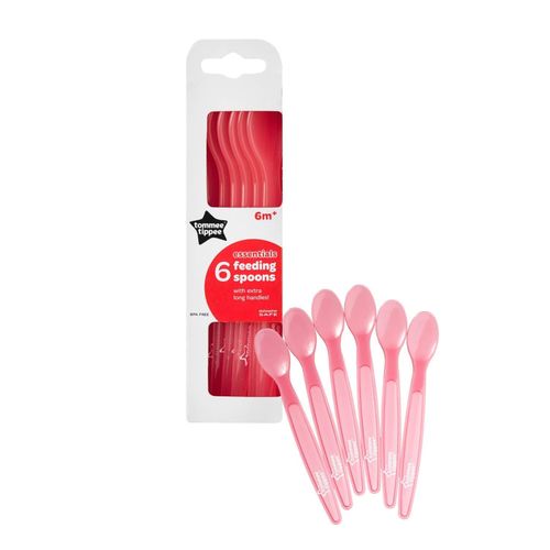 Tommee Tippee Essentials Feeding Spoons 6pcs