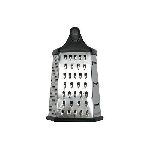 6 Sided stainless  Kitchen Grater - Silver