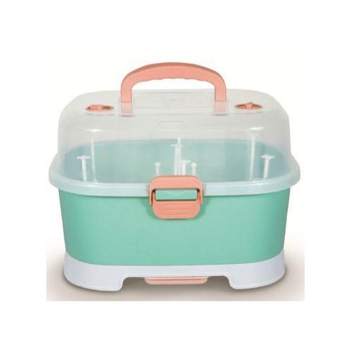 Baby Storage Drying Rack With Cover-Blue