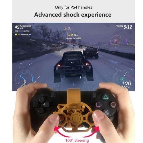 Gaming Racing Wheel Mini Steering Game Controller for Sony PlayStation PS4 3D Printed Accessories