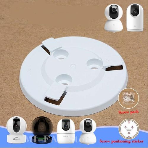 Camera Base Bracket For Imou Ezviz Tp-Link Holder Drilling Sticking Hoisting Wall Hanging Inverted Installation Hold