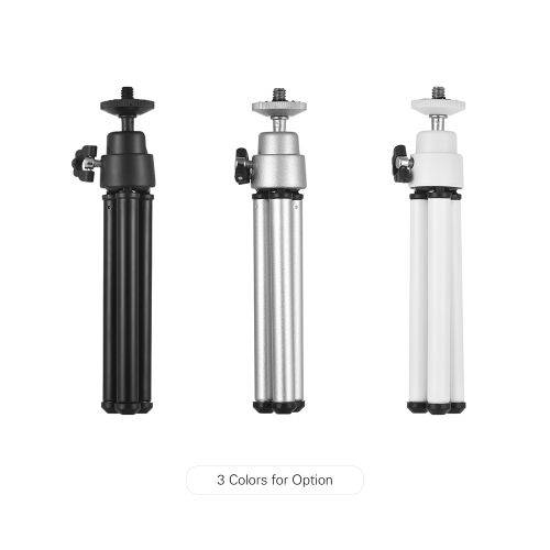 Mini Tripod 2-Section Extendable Desktop Tripod Stand